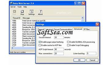 Baby Web Server for Windows - Download it from Habererciyes for free